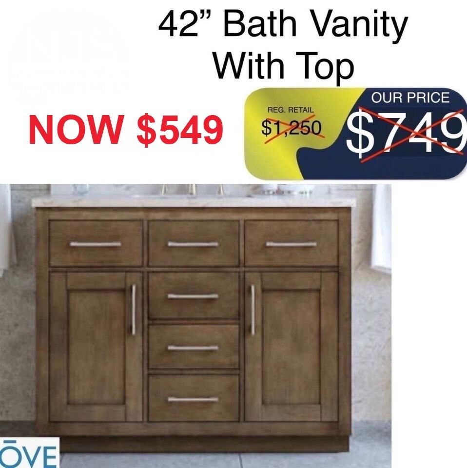 Stylish and Functional: The Ove Decors Alonso Bath Vanity in Brown