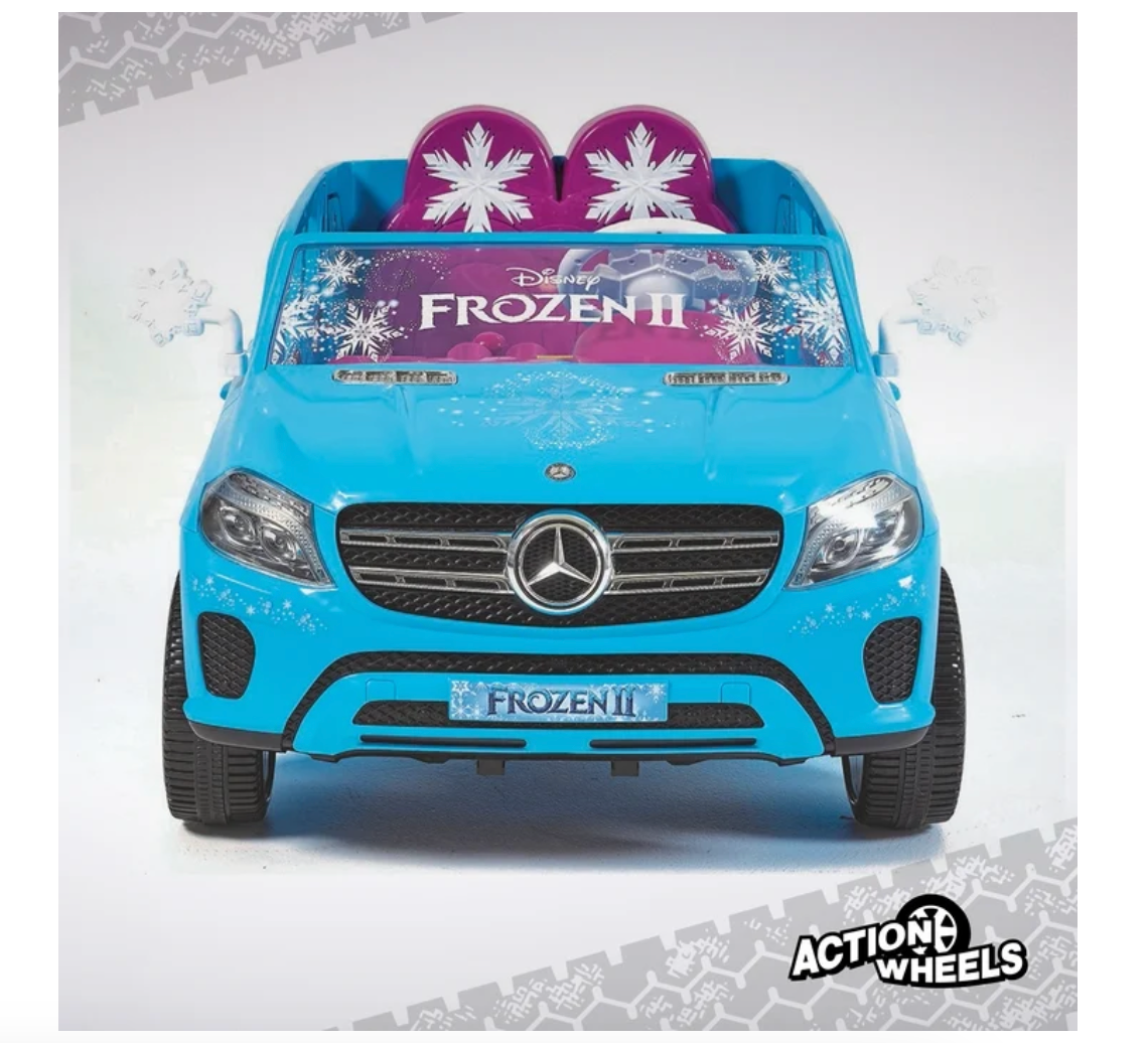 12V Disney's Frozen Mercedes GLS-320 Powered Ride-on for Girls Ages 3+, up to 5 MPH