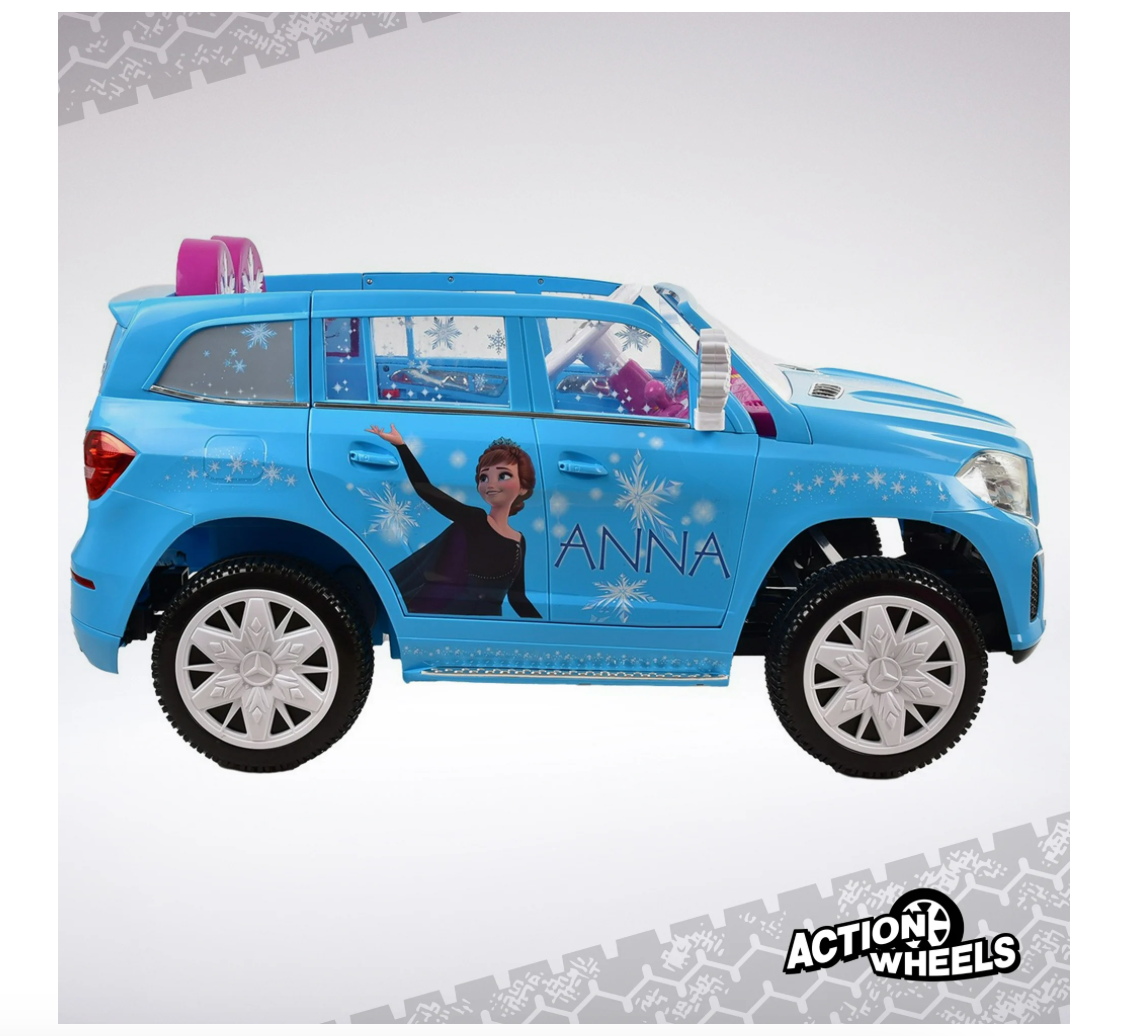 12V Disney's Frozen Mercedes GLS-320 Powered Ride-on for Girls Ages 3+, up to 5 MPH